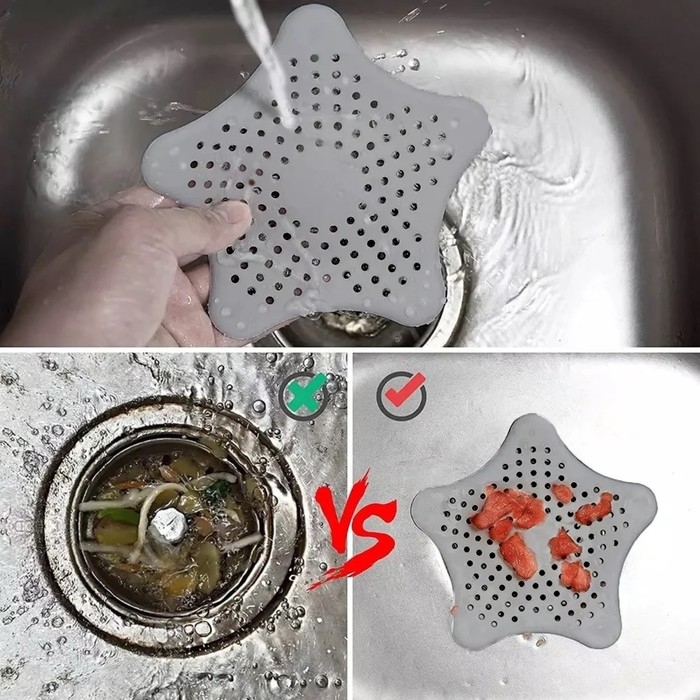 Фильтр для слива «Звезда», 15 см, цвет МИКС Фильтр для слива «Звезда», 15 см, цвет МИКС