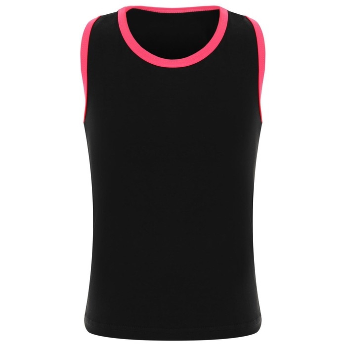 Майка-борцовка для гимнастики и танцев Grace Dance, р. 34, цвет чёрный Майка-борцовка для гимнастики и танцев Grace Dance, р. 34, цвет чёрный