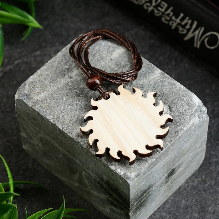 Оберег Оберег "Алатырь" кедр, благоприятно влияет на энергетику