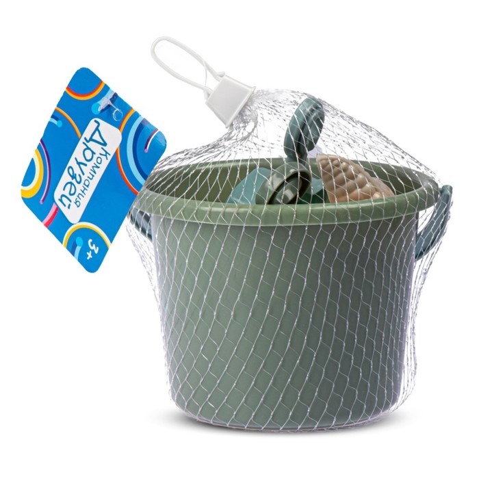 Песочный набор, зелёный Песочный набор, зелёный