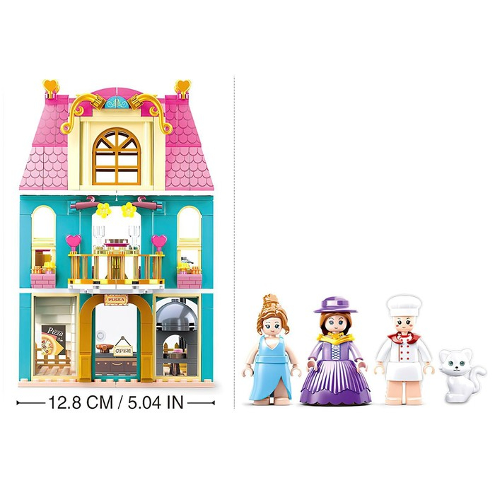 Конструктор Розовая Мечта «Дом» 287 деталей Конструктор Розовая Мечта «Дом» 287 деталей