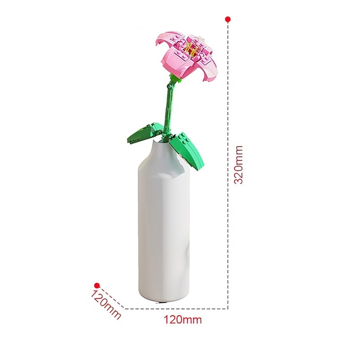 Конструктор Букет «Колокольчик», 70 деталей Конструктор Букет «Колокольчик», 70 деталей