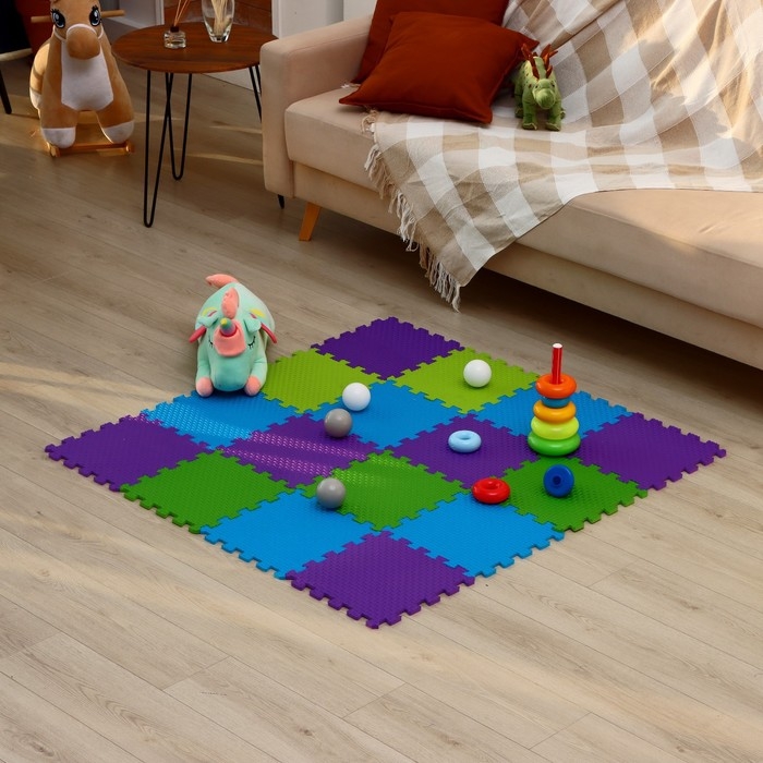 Мягкий пол универсальный, зелёный Мягкий пол универсальный, зелёный