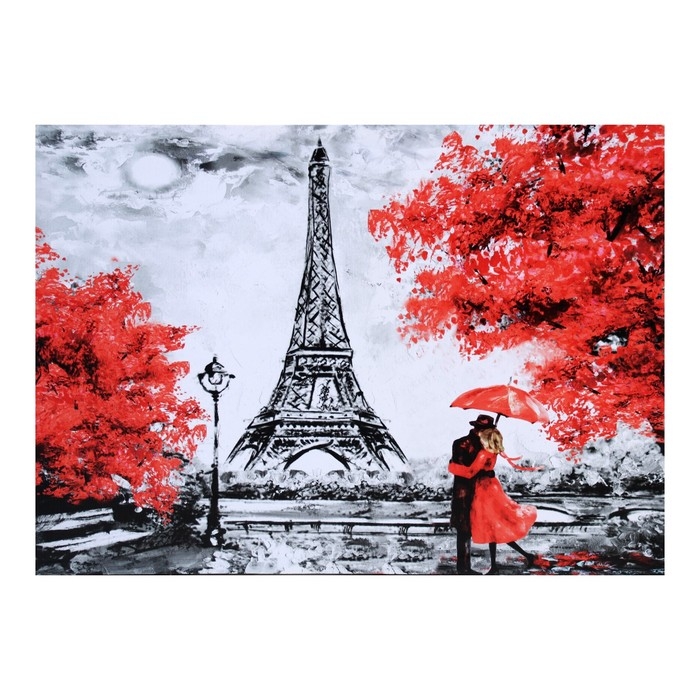 Картина на холсте Картина на холсте "Любовь.Париж" 50*70 см