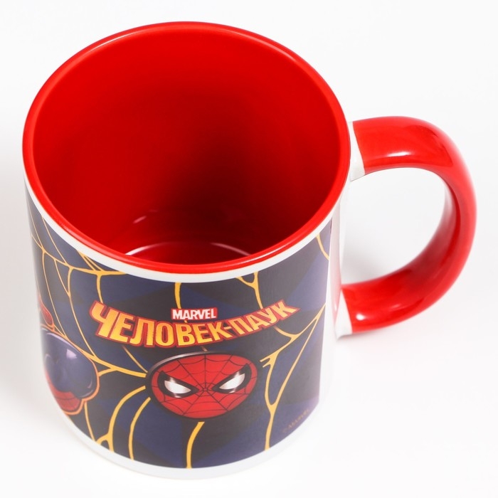 Кружка сублимация, 350 мл Кружка сублимация, 350 мл "Супер-мен", Человек-паук МИКС