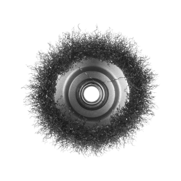 Щетка металлическая для УШМ ТУНДРА,  Щетка металлическая для УШМ ТУНДРА, "чашка", М14, 100 мм