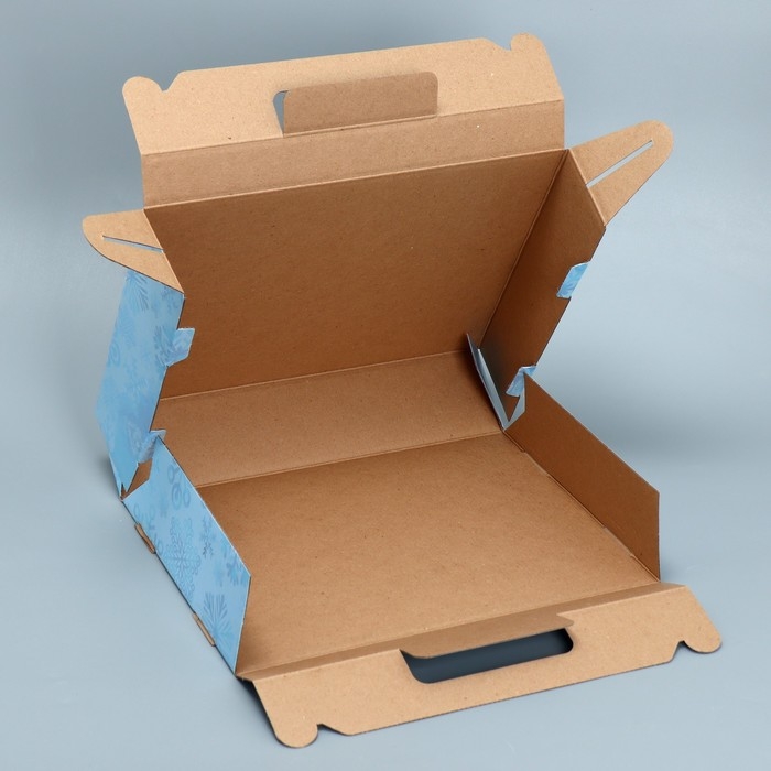 Коробка подарочная новогодняя складная «С новым годом», 33.7 х 25.7 х 7.9 см, Новый год Коробка подарочная новогодняя складная «С новым годом», 33.7 х 25.7 х 7.9 см, Новый год