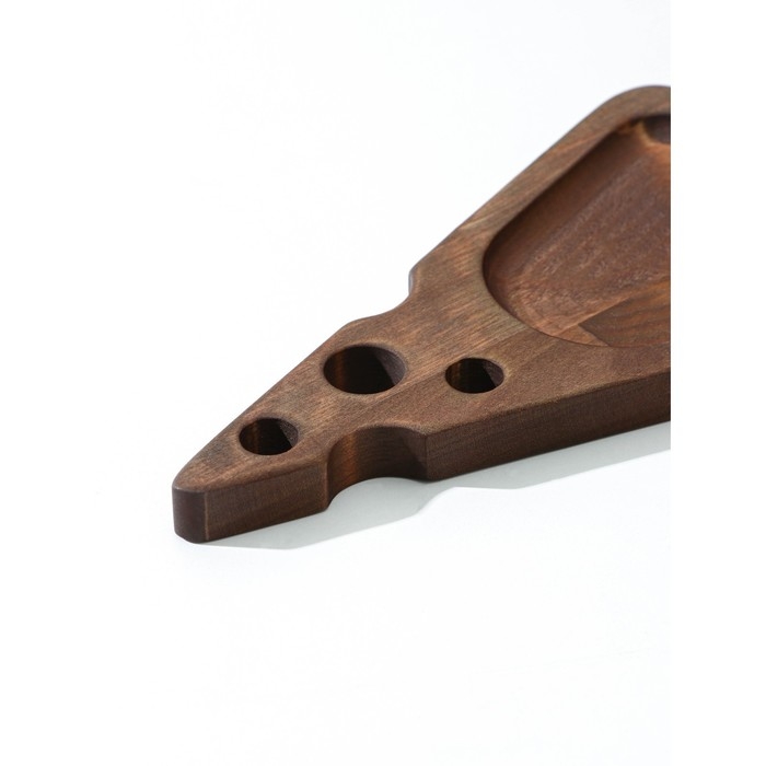 Доска для сыра Adelica «Для подачи», 24×14×1,8 см, массив берёзы, цвет шоколадный Доска для сыра Adelica «Для подачи», 24×14×1,8 см, массив берёзы, цвет шоколадный