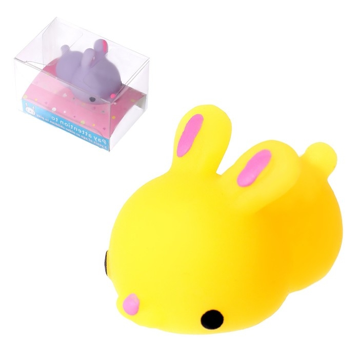 Мялка-антистресс «Зайка», цвета МИКС Мялка-антистресс «Зайка», цвета МИКС