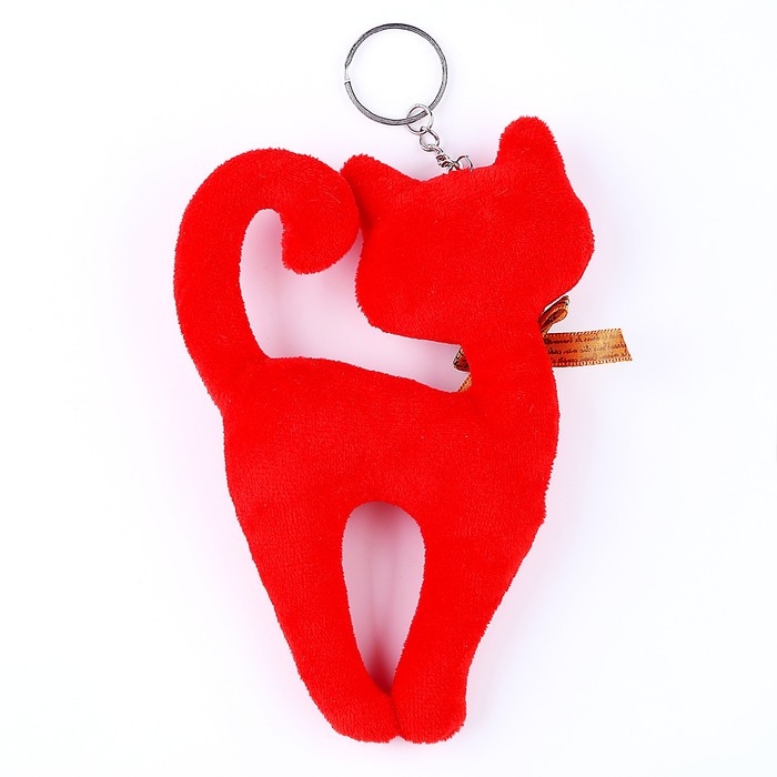 Мягкая игрушка &laquo;Кошечка&raquo;, на брелоке, 16 см, цвета МИКС