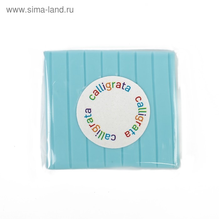Полимерная глина Calligrata 50 г, небесно-голубая Полимерная глина Calligrata 50 г, небесно-голубая