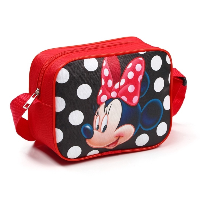 Сумка детская для девочки через плечо 19.5×14.5×7см, Минни Маус