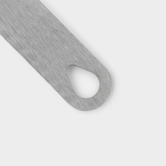 Лопатка кондитерская KONFINETTA, 20,5×3 см, рабочая часть 6×3 см, цвет серебристый Лопатка кондитерская KONFINETTA, 20,5×3 см, рабочая часть 6×3 см, цвет серебристый