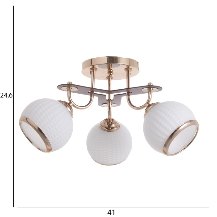 Люстра Люстра "Бетти" 3х40Вт Е27 Золото МОДЕЛЬ: 2800299
