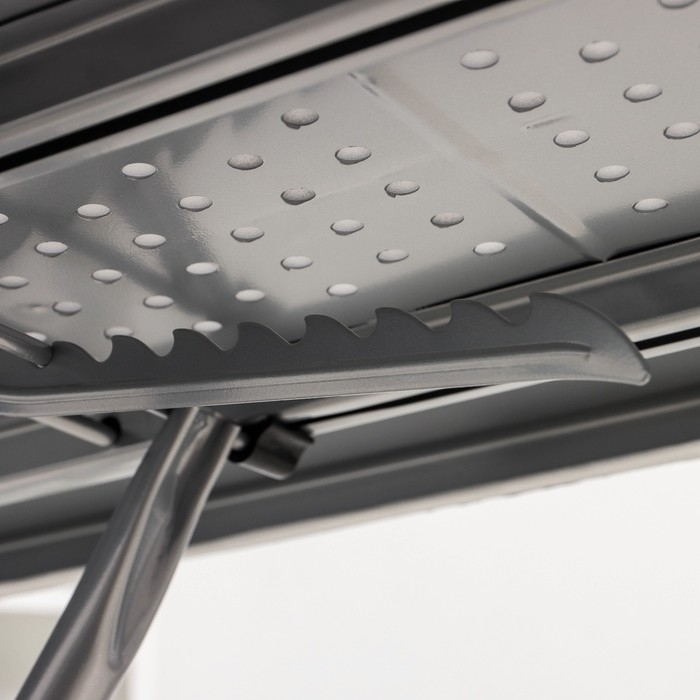 Доска гладильная Dogrular «Элона», 120×38 см, регулируемая высота до 90 см, цвет серый