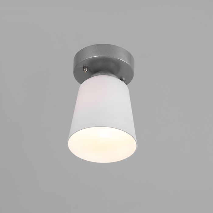 Люстра Алюмис 1хE27 40Вт хром 12х12х17 см Люстра Алюмис 1хE27 40Вт хром 12х12х17 см