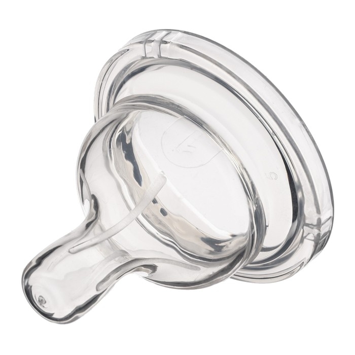 Соска на  бутылочку, антиколиковая, от 6 мес.,  Крошка Я, широкое горло,  медленный поток,  Ø50 мм.