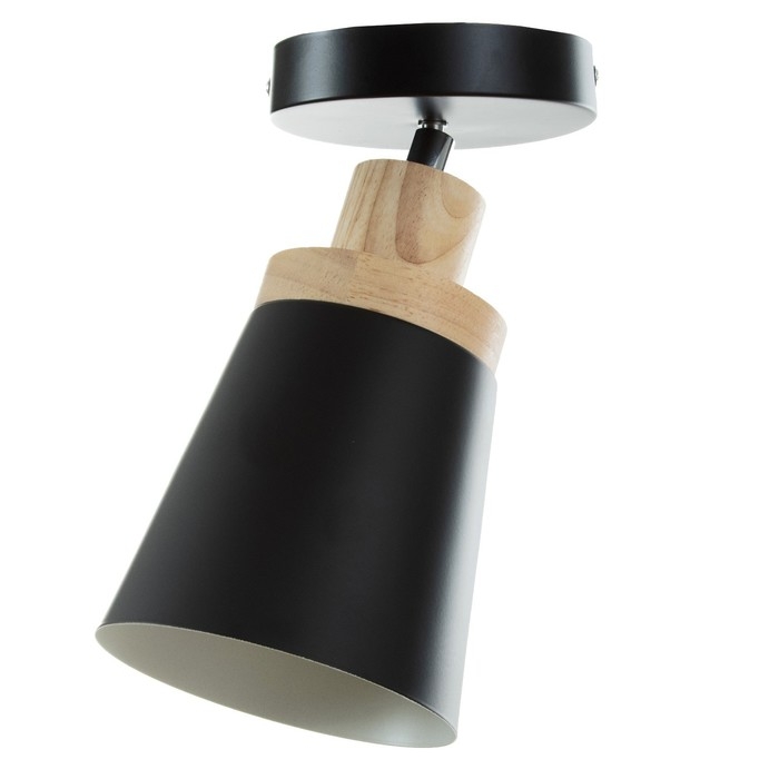 Спот  Спот "Гуди" Е27 40Вт черный 15х15х28 см