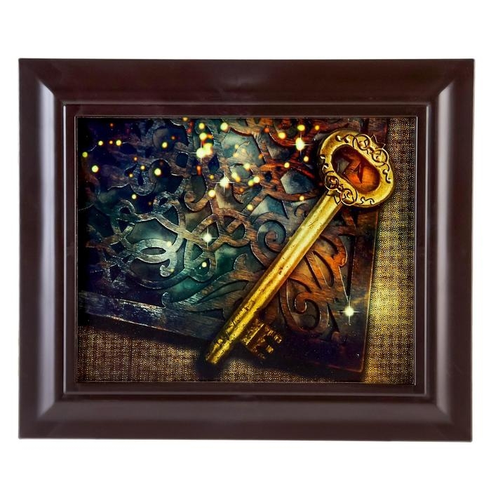 Ключница Ключница "Ключ" Венге 26х31х4,5 см