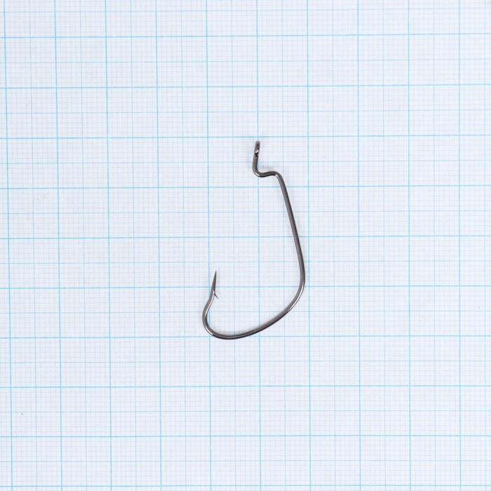 Крючки  Крючки "Волжанка", серия Offset Worm, № 2/0, 5 шт.