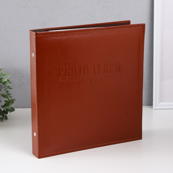 Фотоальбом магнитный на 20 листов Фотоальбом магнитный на 20 листов "Обычность" МИКС 27,5х29х4,5 см