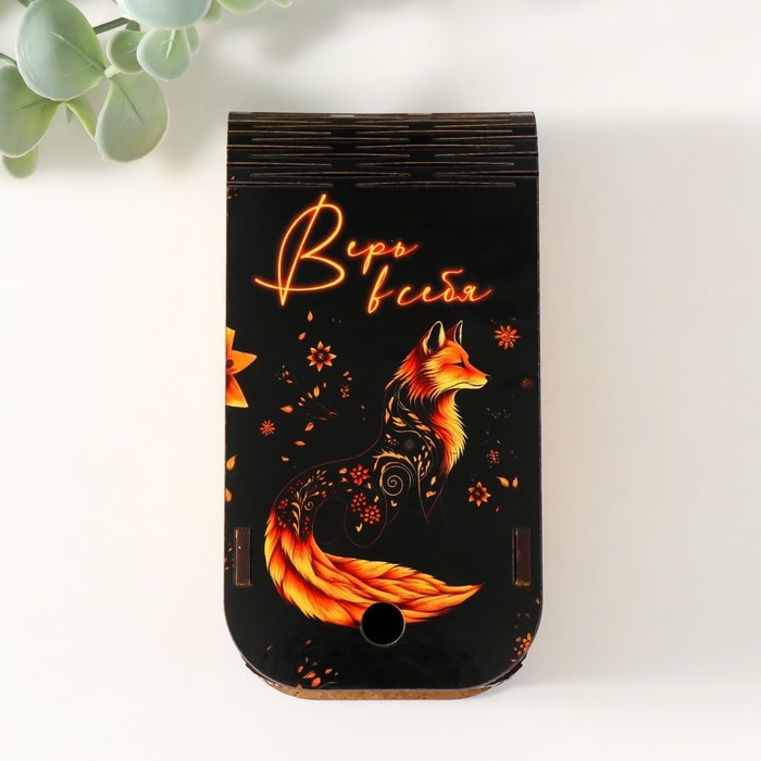 Шкатулка  Шкатулка "Лиса" 13х7х4 см