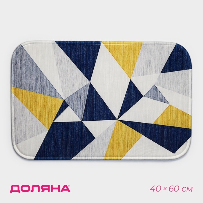 Коврик для ванной и тулета Доляна «Розмари», 40×60 см Коврик для ванной и тулета Доляна «Розмари», 40×60 см