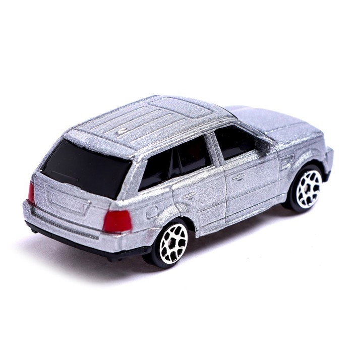 Машина металлическая LAND ROVER RANGE ROVER SPORT, 1:64, цвет серебро Машина металлическая LAND ROVER RANGE ROVER SPORT, 1:64, цвет серебро