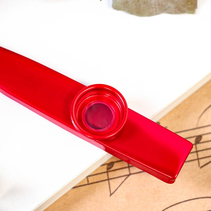 Музыкальный инструмент Казу Music Life, красный Музыкальный инструмент Казу Music Life, красный