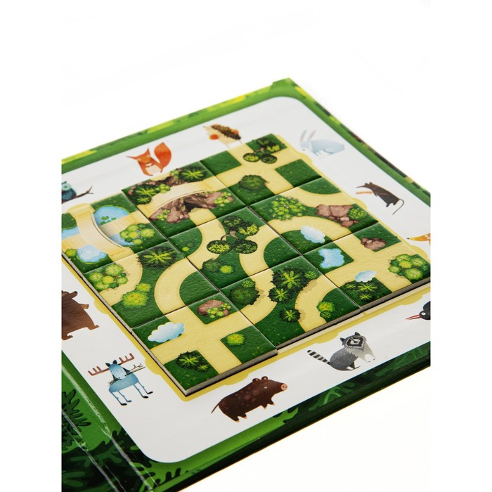 Игра магнитная головоломка «Лесные гости. Найди верный путь» Игра магнитная головоломка «Лесные гости. Найди верный путь»