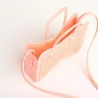 Сумка детская для девочки без застёжки, розовая