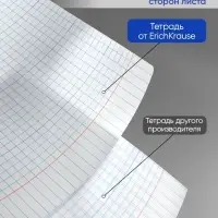 Тетрадь 48 листов в клетку, ErichKrause Unicolor, обложка мелованный картон, МИКС