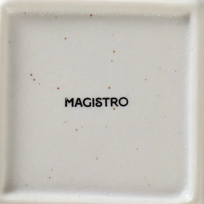 Блюдо для подачи Magistro Slate, 21&times;1.6 см, фарфор, белое