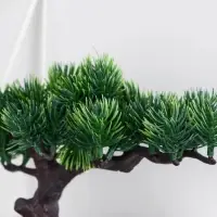 Бонсай искусственный в горшке &laquo;Сосна галант&raquo;, 12&times;16 см, МИКС