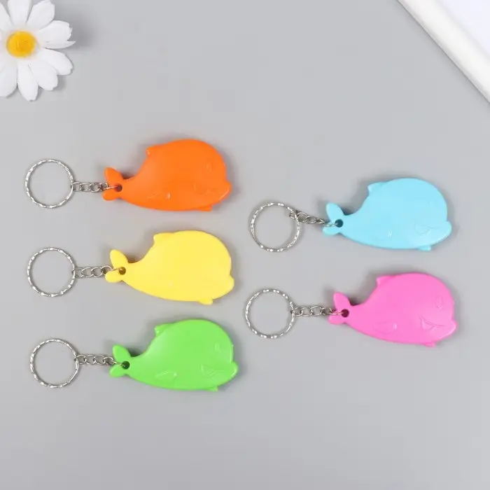 Брелок пластик канцелярский нож  Брелок пластик канцелярский нож "Китёнок" МИКС 3,5х6,5 см