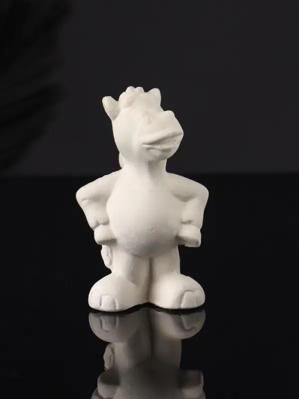 Фигура Фигура "Конь реальный" 8 см, натуральный, гипс