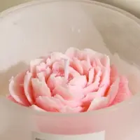 Свеча интерьерная в стакане "Нежно-розовый пион" 11х11х8 см Свеча интерьерная в стакане "Нежно-розовый пион" 11х11х8 см