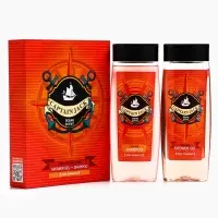 Подарочный набор мужской Captain Jack Ocean Scent: гель для душа 250 мл + шампунь 250 мл