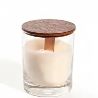 Свеча ароматическая в стекле ORGANIC, 190 мл, соевый воск, бергамот