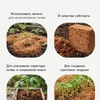 Кокосовое волокно &laquo;Рецепты Дедушки Никиты&raquo;, 2 л