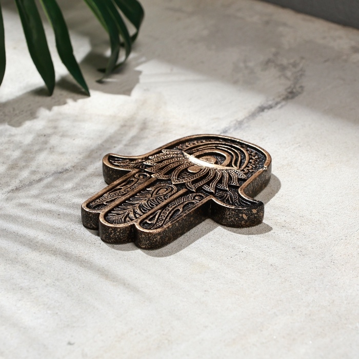 Подставка для благовоний Подставка для благовоний "Хамса" 9х1х11см