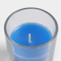Свечи в стакане DAZZLE CANDLE 70 г, набор 2 шт., звёздная ночь