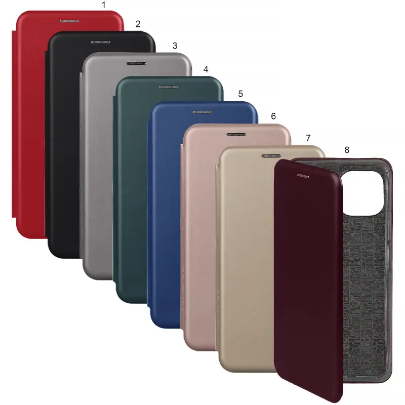 Чехол-книжка Xiaomi Mi 11 Lite цвета в ассортименте Чехол-книжка Xiaomi Mi 11 Lite цвета в ассортименте