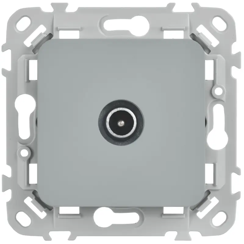 FLITE Розетка TV экранированная оконечная тип M РТВм-1-1-1-ФлС серый IEK