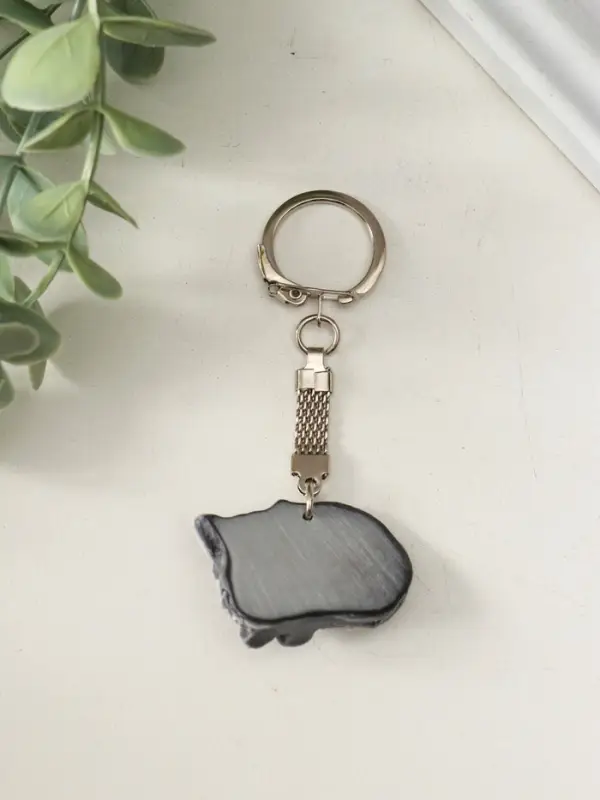 Брелок Брелок "Лисенок лежит (барельеф)" 2,4 см