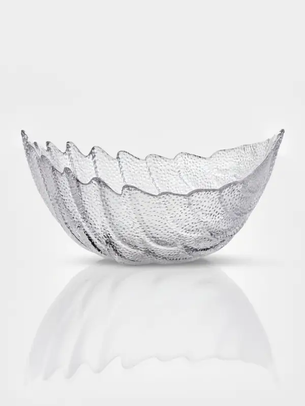 Набор салатников "Лист", 3 шт, р-р 1й шт 21,5х15,5х11 см