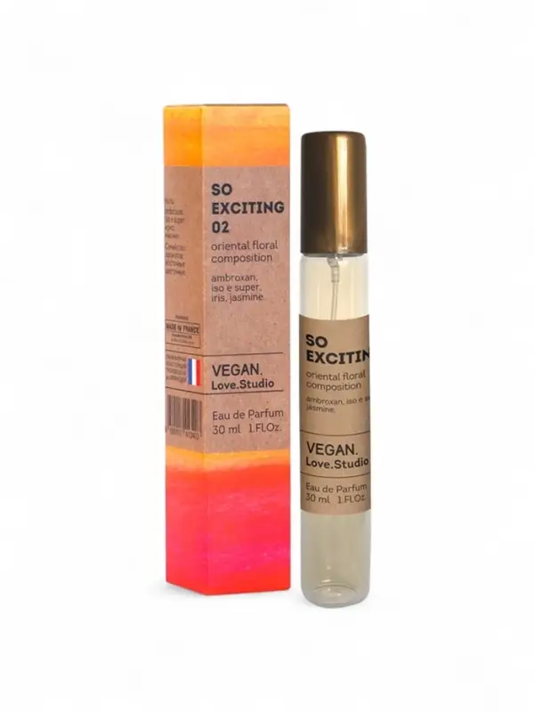 Парфюмерная вода женская Vegan Love Studio So Exciting 02, 30 мл Парфюмерная вода женская Vegan Love Studio So Exciting 02, 30 мл