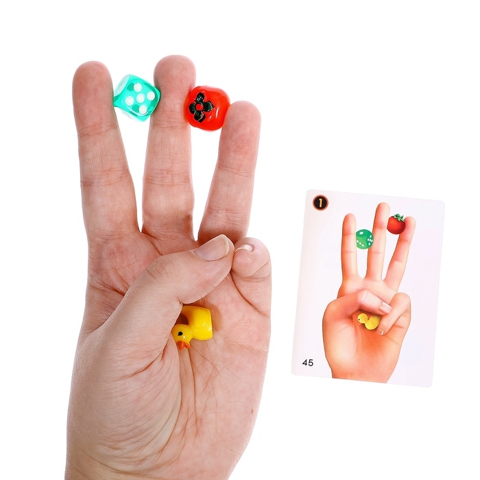 Настольная игра для детей «Штучки в ручке. А теперь фокус!», 2-4 игрока, 4+ Настольная игра для детей «Штучки в ручке. А теперь фокус!», 2-4 игрока, 4+