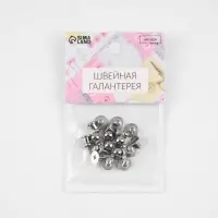 Кобурный винт d=5/6&times;8 мм, 10 шт., цвет серебряный