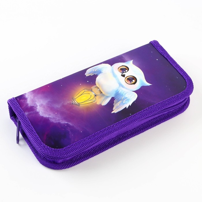 Пенал школьный 1 секция 90 х 190 лам.карт ПО-03 «1 сентября: Совушка» Пенал школьный 1 секция 90 х 190 лам.карт ПО-03 «1 сентября: Совушка»